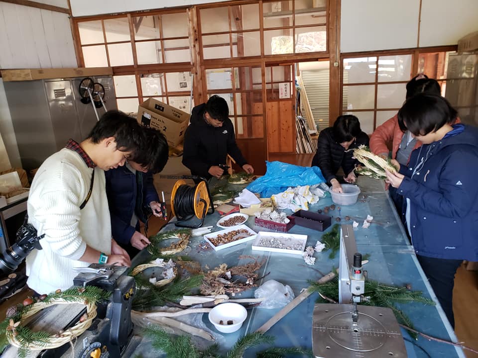 １リース作り